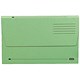 Elba Document Wallet Half Flap 285gsm Capacity 35mm A4 Green Ref 21144 [Pack 50]