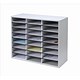 Fellowes Literature Sorter Melamine-laminated Shell 24 Compartments W737xD302xH594mm Ref 25041