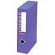 Eastlight Colorado Box File with Lock Spring 70mm Spine A4 Purple Ref 30547 [Pack 5]