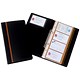 Rexel Business Card Book Professional Ring Binder with A-X Index Capacity 128 Cards Ref 2101131