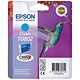 Image of Epson T0802 Inkjet Cartridge Claria Hummingbird Page Life 890-935pp Cyan Ref C13T08024010