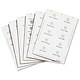 Durable Inserts for Duraprint Badgemaker Card 150gsm 30x60mm Ref 1451 [Pack 540]