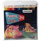 Lakeland Painting Pencils Hexagonal Barrel Water-soluble Hard-wearing Assorted Ref 33255 [Pack 24]