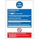 Stewart Superior Safe Condition & Fire Equipment Sign Fire Action Write On 297x210mm