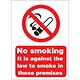 Stewart Superior Sign No Smoking A5 PVC Ref SB003