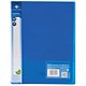 Snopake Electra Clamp Binder Polypropylene for 100 Sheets 80gsm A4 Blue Ref 12774 [Pack 10]