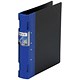 Guildhall GLX Ergogrip Binder Polypropylene 8 Prong/4 Ring 55mm A4 Blue Ref 4532 [Pack 2]