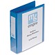 Emgee Index Ring Binder PVC 4 D-Ring Size 40mm Extra-wide A4 Blue Ref 570402 [Pack 4]