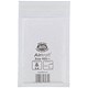 Jiffy Airkraft Postal Bags Bubble-lined Peel and Seal No.000 White 90x145mm Ref JL-000 [Pack 150]