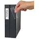 3L Label Holders Polypropylene Self-adhesive with Printable Insert Cards 25x75mm Ref 10311 [Pack 48]
