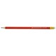 5 Star Pencil with Eraser HB Red Barrel [Pack 12]