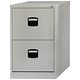 Trexus Filing Cabinet Steel Lockable 2-Drawer W470xD622xH711mm Grey