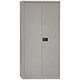 Trexus Storage Cupboard Steel 2-Door W914xD400xH1806mm Grey