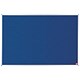 5 Star Premier Noticeboard with Fixings and Aluminium Trim W1200x900mm Blue