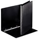Esselte Presentation Ring Binder Polypropylene 4 O-Ring 15mm A4 Black Ref 60587/49753 [Pack 10]