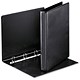 Esselte Presentation Ring Binder Polypropylene 4 O-Ring 25mm A4 Black Ref 600538/49733 [Pack 10]