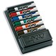 Sanford Expo Organiser Set with Soft Pile Dry Eraser and 6 Marker Pens Assorted Ref S0583910
