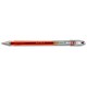 Pilot G107 Gel Ink Pen Ergonomic Grips 0.7mm Tip 0.5mm Line Red Ref BLG10702 [Pack 12]