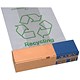 Acorn Green Bin Liners Capacity 60 Litres Clear and Printed Ref 402573 [Pack 50]