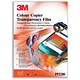 3M OHP Film Laser Colour Copier Economy with Removable Sensing Strip Long Edge Ref PP2280 [Pack 100]