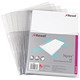 Rexel Nyrex Pocket Punched 4-Hole Half-size Top-opening Extra Capacity 250 Sheets A4 Ref 13680 [Pack 5]