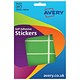 Avery Wallet of Labels 50x25mm Green Ref 16-314 [324 Labels]