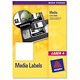 Avery Media Labels Inkjet Video Spine 16 per Sheet 144.8x16.9mm Ref J8674-25 [400 Labels]