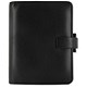 Filofax Metropol Personal Organiser for Paper 81x120mm Pocket Black Ref 026960