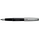 Parker Frontier Fountain Pen Translucent Black with Stainless Steel Nib and Trim Ref S0710890