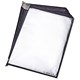 Sterifold Pockets PVC Clear Anti-microbial Pivoting for Display System A4 Black Ref TAA114507 [Pack 10]