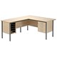 Trexus Traditional 1500 Return Desk Left-hand Filer W1500xD1795xH725mm Maple