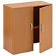 Trexus Modular Storage Double Cupboard Unit Lockable W750xD400xH805mm Beech