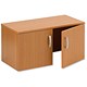 Trexus Modular Storage Standard Cupboard Unit Lockable W750xD400xH404mm Beech