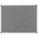 Nobo Professional Noticeboard Felt with Fixings and Aluminium Frame W1500xH1000mm Grey Ref 30234146