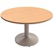 Image of Trexus Meeting Table Round Pillar-base Dia1200xH725mm Beech