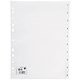 5 Star Office Index Multipunched 120 micron Polypropylene 1-10 A4 White