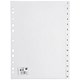 5 Star Office Index Multipunched 120 micron Polypropylene 1-15 A4 White