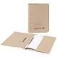5 Star Office Transfer Spring File with Pocket 315gsm 38mm Foolscap Buff [Pack 25]