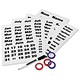 5 Star Office Drywipe Planning Kit with Months Days and Symbols