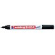 Edding 8404 Aerospace Permanent Marker Solvent-resistant 0.75mm Line Black Ref 8404-001 [Pack 10]