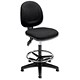 Image of Trexus Plus Medium Back High Rise Chair Seat W460xD450xH590-860mm Black