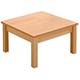 Trexus Reception Coffee and Magazine Table W600xD600xH320mm Beech