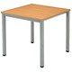 Image of Sonix Table Square 25mm Top W800xD800xH720mm Beech Ref 23