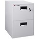 Sentry Fire-Safe Filing Cabinet 2 Drawer 90.3kg W438xD591xH711mm Ref SN6000