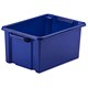 Strata Storemaster Midi Crate External W360xD270xH190mm 14.5 Litres Blue Ref HW44