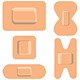 Wallace Cameron Fabric Plasters Assorted 3 Sizes Oblong Ref 1210024 [Pack 150]