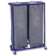 Versapak Sackholder Trolley Double for Mail W790xD400xH1115mm Blue Ref SH2 BLD