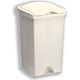 Addis Bin with Lift-up Lid Plastic 370x325x570mm 48 Litres Linen Ref 97415LIN
