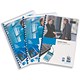 GBC Binding Covers PVC 240 micron Deluxe A4 Clear Ref CE012480 [Pack 100]