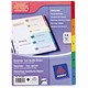 Avery ReadyIndex Dividers with Coloured Contents Sheet Matching Mylar Tabs 1-5 Ref 01733501
